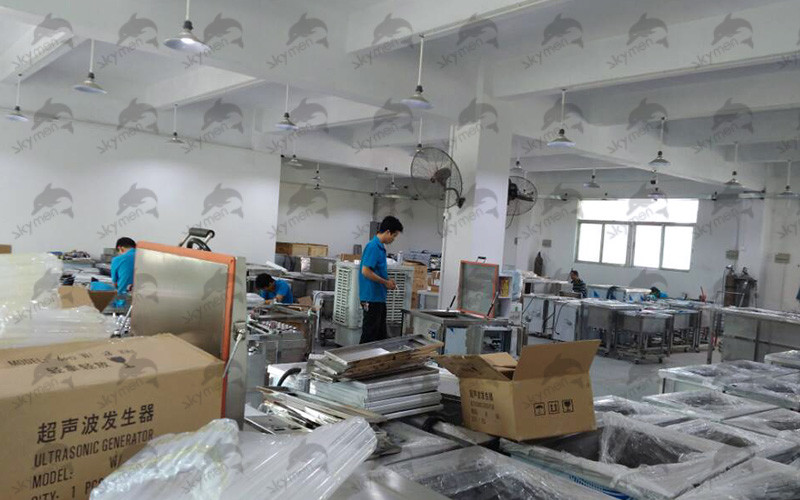 Skymen Cleaning Equipment Shenzhen Co.,Ltd factory production line