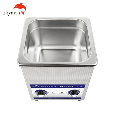 Small Auto Part SUS304 Stainless Steel Ultrasonic Cleaner 2L Adjustable Timer Heater