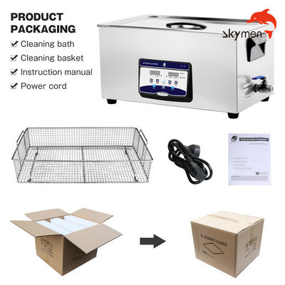 Skymen 22L Industrial Ultrasonic Cleaning Machine Bench Top Timer adjustable