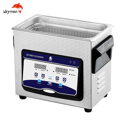 Stainless Steel Ultrasonic  Digital Cleaner Machine 4.5L 40KHz Power Adjustable for Parts Cleaning