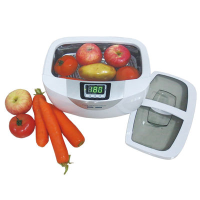 ABS 2.5L 70W Vegetable Fruit Cleaning Machine 40kHz
