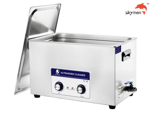 600W SUS304 30L Bench Top Ultrasonic Cleaner Mechanical Knob