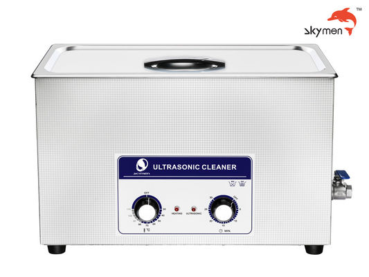 600W SUS304 30L Bench Top Ultrasonic Cleaner Mechanical Knob