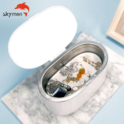 Skymen 500ml 18W portable USB ultrasonic cleaner for Jewelry Eyeglasses Rings Watches Necklaces Dental