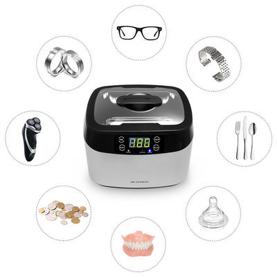 Degassing Portable Ultrasonic Cleaner 1.2L For jewelry cleaning