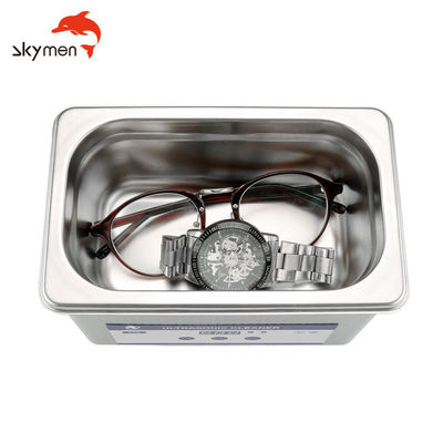 Skymen Portable 0.8L Glasses Ultrasonic Cleaner 35W Skymen Ultrasonic Cleaner