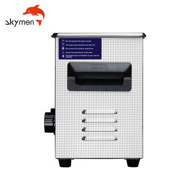 Commercial Skymen Ultrasonic Bath Cleaner SUS304 Mechanical 3.2L For Jewelry