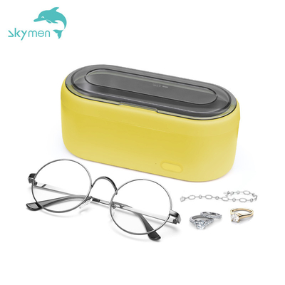 3mins Timer Mini Ultrasonic Cleaner Skymen 360ML 40kHz PSE For Eyeglasses
