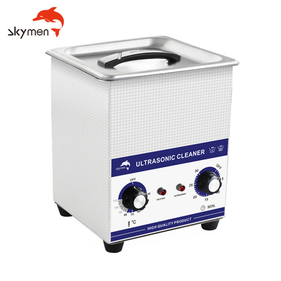 2L Mechanical Ultrasonic Jewelry Cleaner SUS304 60W 40KHz Adjustable Timer