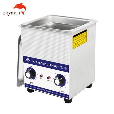 2L Mechanical Ultrasonic Jewelry Cleaner SUS304 60W 40KHz Adjustable Timer
