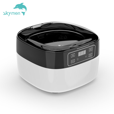 Household 750ML Skymen Ultrasonic Cleaner Transparent Lid For Glasses Jewelry Watchband