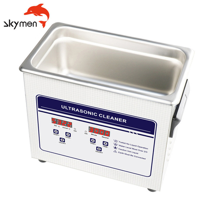 FCC 3L Ultrasonic Cleaner Wear Resistant With Stainless Steel Basket