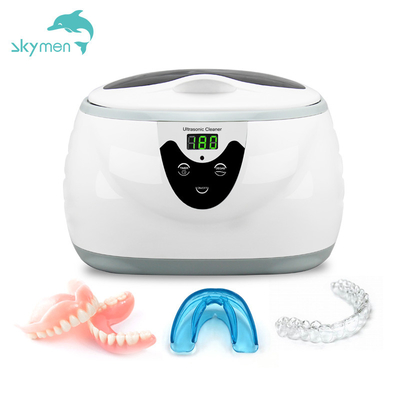 Jewelries Glasses Coins 40khz Skymen Ultrasonic Cleaner 600ml 35W With Degassing