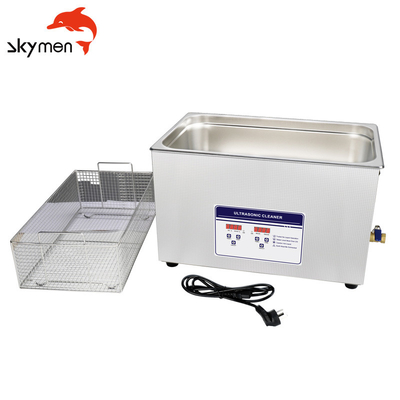 Skymen 30L 40KHz Bench Top Ultrasonic Cleaner 600W With 30min Timer