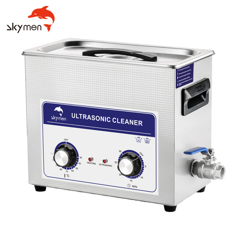 6L Metal Ultrasonic Cleaner For Oil Rust Degreasing Gear Parts DPF Mother Board