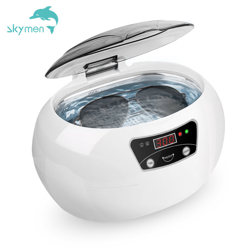 600ml 40Khz Household Portable Ultrasonic Cleaner Durable ABS Enclosure SUS304 Tank