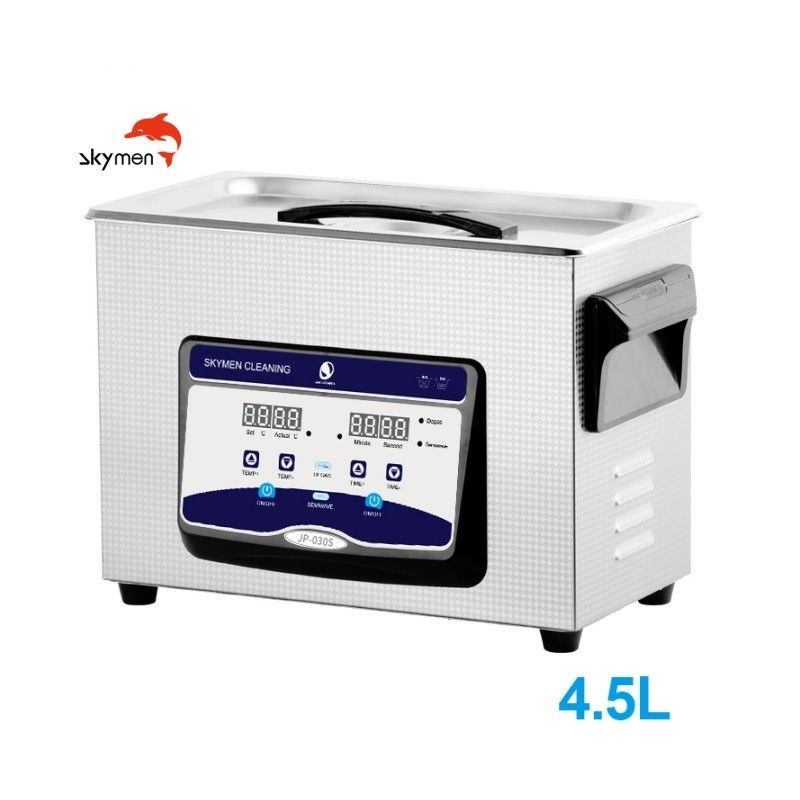 4..5L Ultrasonic Tabletop cleaner  machine for Hardware Small Parts Bicycle Chain Cleaning