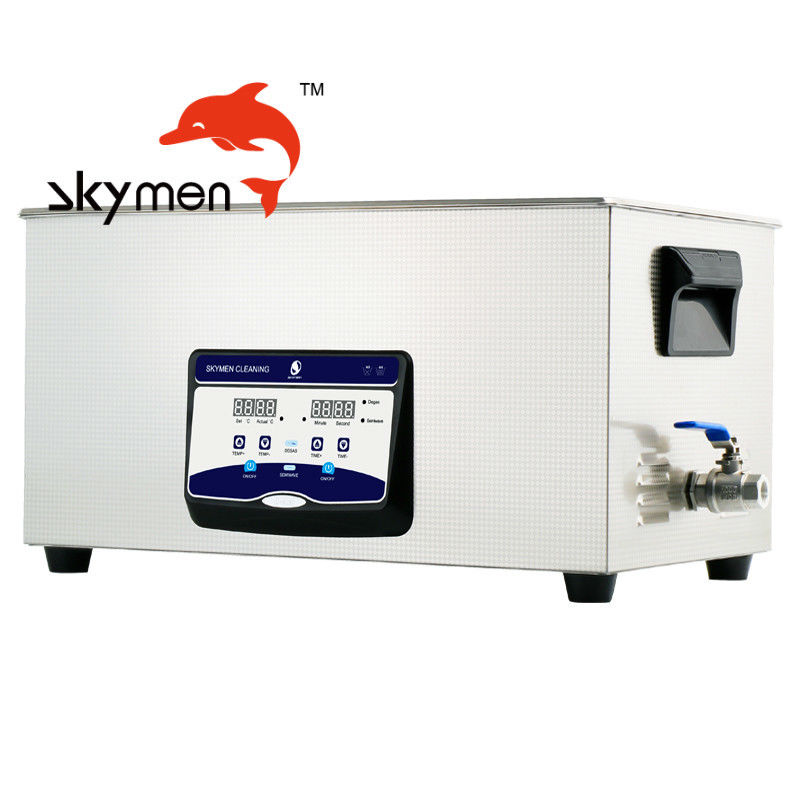 22L Ultrasonic Cleaning Machine with Digital Timer adjustable for Throttle Cleaning Spare Parts Clean