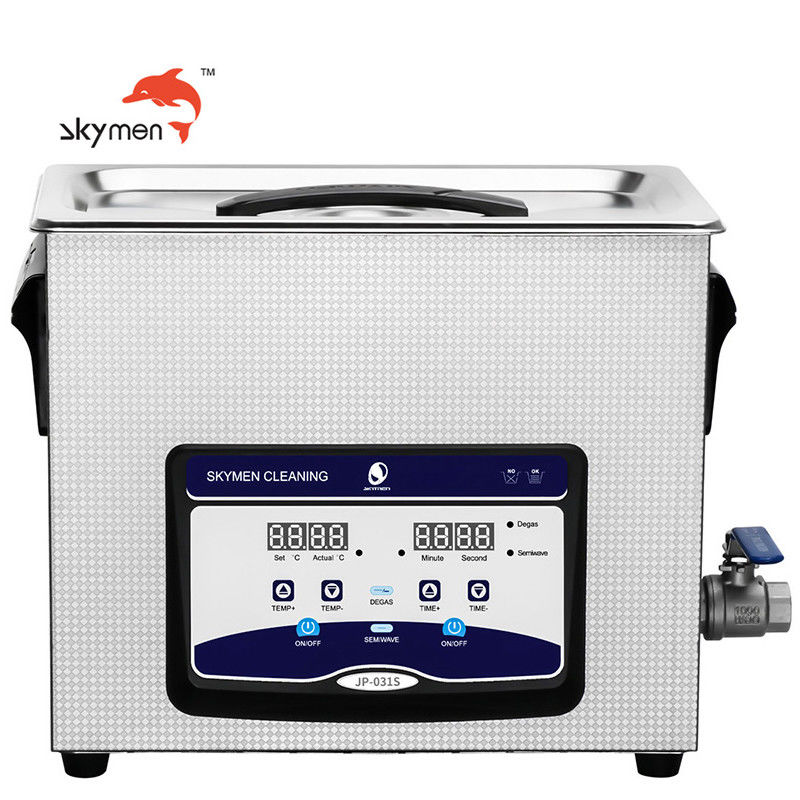 Stainless Steel Made Ultrasonic Cleaner with Degas for Electronic Manufacturing Products 240W