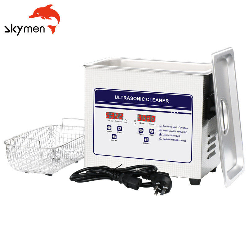 Skymen 3.2L 120W Bench Top Digital Ultrasonic Cleaner With 30min Timer and Heater