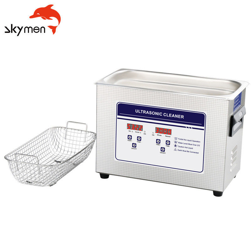 Adjustable Timer SUS304 180W 4.5L Lab Ultrasonic Cleaner ultrasonic parts cleaners