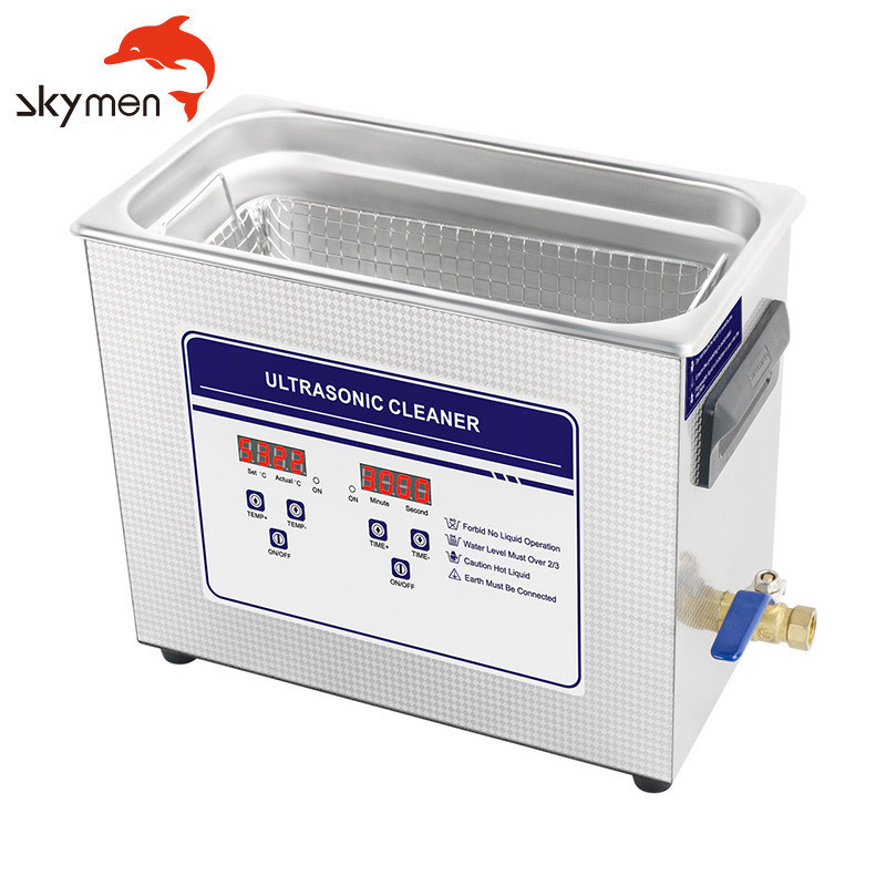 AC110V/220V 6.5L Skymen Ultrasonic Clock Cleaning Machine 031S 200W