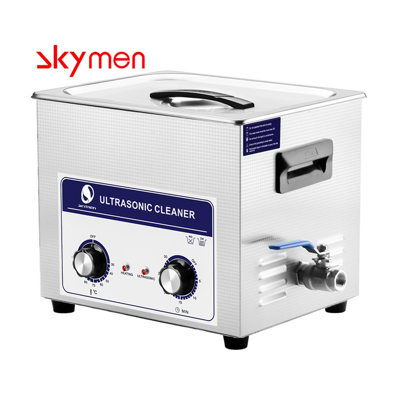 10L 240w Ultrasonic Fuel Injector Cleaning Machine SS Basket With Timer Heater